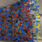 the big wall yellow blue