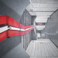 Tunnel in Waterloo Station, London  