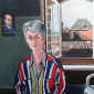 Woman in my studio