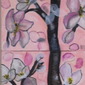 Hanami, Kyoto. 2 panels 30x120cm