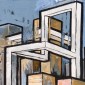 Cityscape with Chair