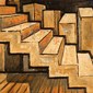 Cityscape with Stairs