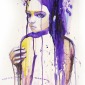 yellow and violet
