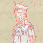Policeman in White