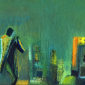 Man on Horse   Oil on Canvas  32cm - 32 cm  2006