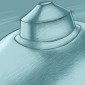 Turquoise Haunebu #1