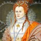Self Portrait, The Artist as Queen Elizabeth 1 - after Oliver