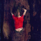 girl in red blouse