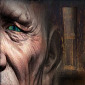 Blue eyes Old house