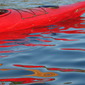 Reflecting  Kayak