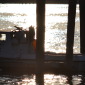 Boat Docked on Hudson