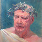 Man with Wreath