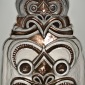 Koruru Taranaki Head:  Maori, North Island, New Zealand