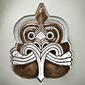 Koruru Taranaki Head (small):  Maori, North Island, New Zealand