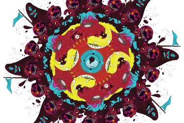 Collection The Twisted Chakra Mandalas; created by Fabian Andrade