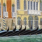 Gondolas On The Grand Canal 