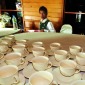 Cups and boy