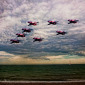 Red Arrows Coming Home
