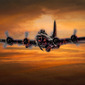 B17 Battle Scarred but Heading Home