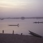 Niger River canoes, Mopti, Mali