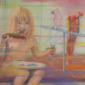 Girl Eating Bird
