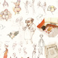 Production Sketches for "Love Recipe"
