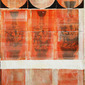 orange vase