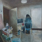 Blue chair