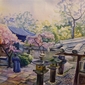 Early morning in old Kioto