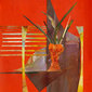 Red Vase