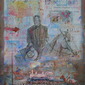  A dream in Vegas. 2008. 80 х 70 cm. - 31.49 х 27.55 inch. A hardboard. Acryle.