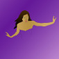 Woman In Purple