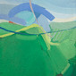 Green field touching the sky 