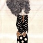 woman a flower