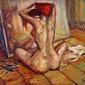 Near the mirror