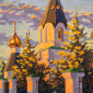 Evening Sun on the Church Walls
