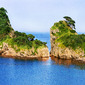 The Miracle isle.The Salvation Bay. Far East. Russia.