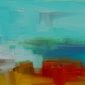 ABSTRACT   LANDSCAPE NO 217+RED