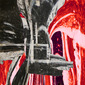 'Red light showing stains' 
