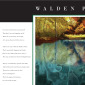 Waldon Pond with Poem