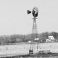 Windmill in B&W