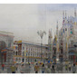 Aspettando davanti al Duomo