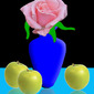 blue vase I