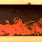 first objects : 2002 : oil based paint applied to mdf: box framed in 4" pine Ben Guiver