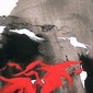 rojos sobre contrastes