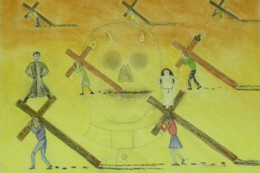 Collection Stations of the Clergy Abused; created by Vinnie Nauheimer