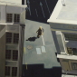 Bald Man Walking