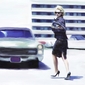 Chanel Getaway - Abstract Impressionist Artwork