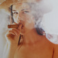 Girl with Cigar