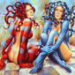 Two sea girls